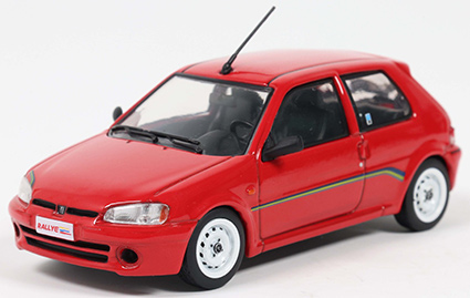 [予約]SOLIDO(ソリド) 1/43 (ダイキャスト製) プジョー 106 フェーズ2 ラリー 1995 (レッド)