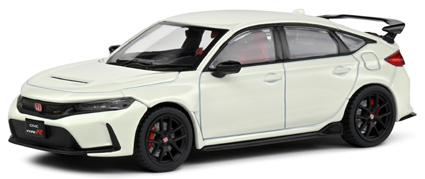 SOLIDO(ソリド) 1/43 (ダイキャスト製) ホンダ シビック タイプR 2022 (ホワイト)