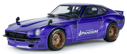 [予約]SOLIDO(ソリド) 1/43 (ダイキャスト製) パンデム 240Z 1973 (パープル)