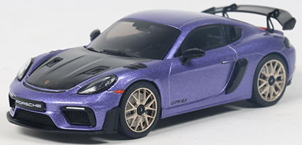 [予約]SOLIDO(ソリド) 1/43 (ダイキャスト製) ポルシェ 718 ケイマン GT4 RS ヴァイザッハパッケージ 2024 (パープル)
