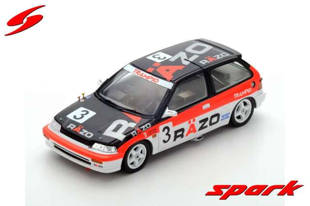 Spark (スパーク) 1/43 ホンダ シビック EF3 No.3 Grp3 JTC Suzuka 1989 N.Hattori／T.Tsutsumi