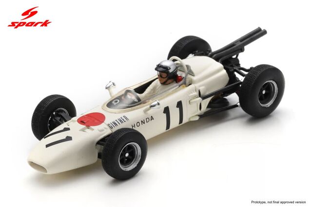 Spark(スパーク) 1/43 (レジン製) Honda RA272 No.11 Winner Mexican GP 1965 Richie Ginther