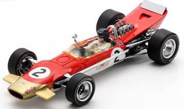 [予約]Spark(スパーク) 1/43 (レジン製) Lotus 49B No.2 Gold Leaf Team Lotus 5th Belgium GP 1968 Jackie Oliver