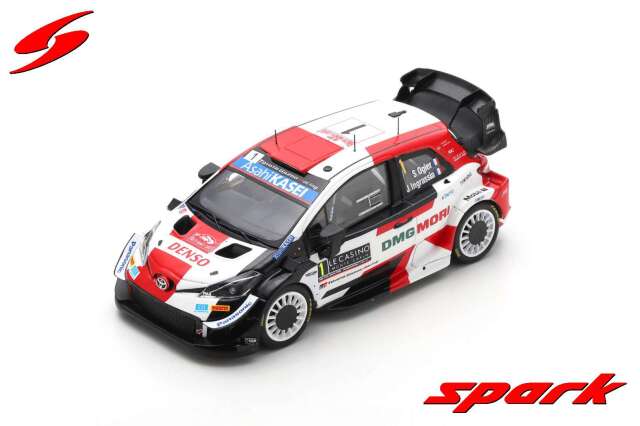 Spark(スパーク) 1/43 (レジン製) TOYOTA Yaris WRC TOYOTA Gazoo Racing WRT No.1 Winner Rally Monte Carlo 2021／50th WRC Victory Sebastien Ogier／Julien Ingrassia