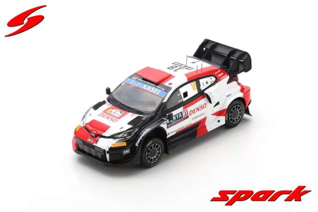 Spark (スパーク) 1/43 TOYOTA GR Yaris Rally1 No.18 TOYOTA GAZOO Racing WRT 3rd Rally Safari Kenya 2022 T.Katsuta／A.Johnston