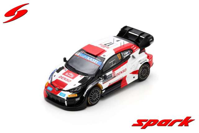 Spark (スパーク) 1/43 TOYOTA GR Yaris Rally1 HYBRID No.17 TOYOTA GAZOO Racing WRT Winner Rally Monte Carlo 2023  S. Ogier - V. Landais
