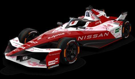 Spark(スパーク) 1/43 (レジン製) NISSAN FORMULA E TEAM No. 1 Oliver Rowland Formula E Season 12