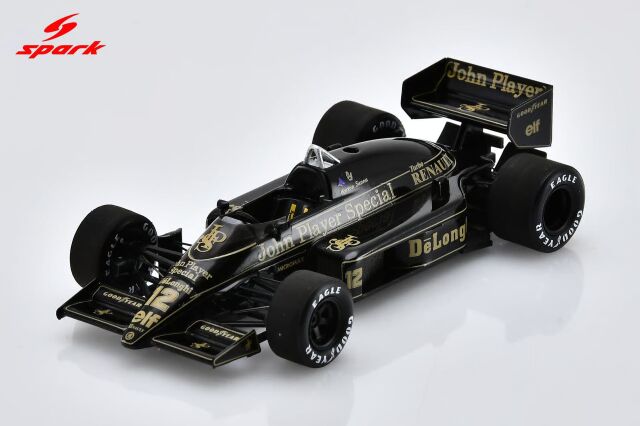 Spark(スパーク) 1/43 (レジン製) Lotus 98T No.12 Winner US GP 1986 Ayrton Senna