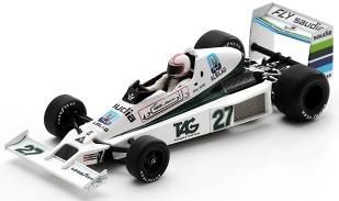 [予約]Spark(スパーク) 1/43 (レジン製) Williams FW06 No.27 Long Beach GP 1979 Aaron Jones