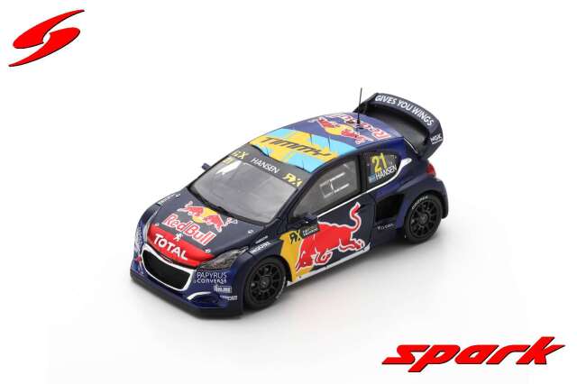 Spark (スパーク) 1/43 Peugeot 208 WRX No.21 Winner Race 2 World RX of Spain 2019 2019 World RX Driver's Champion Timmy Hansen