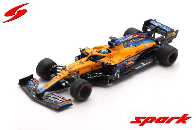 Spark (スパーク) 1/43 McLaren MCL35M No.3 McLaren Abu Dhabi GP 2021 Daniel Ricciardo