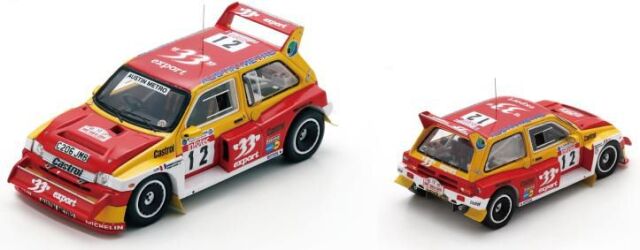 [予約]Spark(スパーク) 1/43 (レジン製) MG Metro 6R4 No.12 Tour de Corse 1986 D.Auriol ? B.Occelli