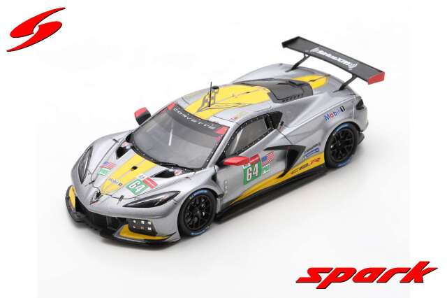 Spark (スパーク) 1/43 Chevrolet Corvette C8.R No.64 Corvette Racing 24H ル・マン 2021 T.Milner／N.Tandy／A.Sims