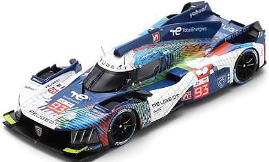 予約]Spark (スパーク) 1/43 Peugeot 9X8 No.93 PEUGEOT TOTALENERGIES 