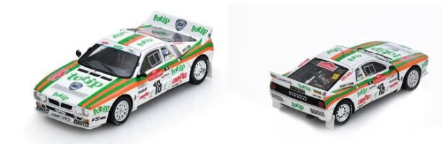 [予約]Spark(スパーク) 1/43 (レジン製) Lancia 037 Rally No.18 5th Sanremo Rally 1983 B.Miki／S.Tiziano