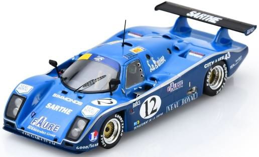 [予約]Spark(スパーク) 1/43 (レジン製) Cougar C22 No.12 Le Mans 24H 1989 B.Santal／P.Gonin／B.de Dryver