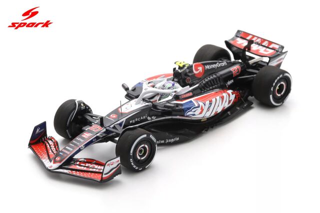 Spark(スパーク) 1/43 (レジン製) Haas F1 Team VF24 Haas F1 Team No.27 8th US GP 2024 Nico Hulkenberg