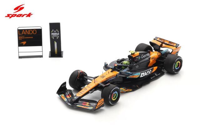 Spark(スパーク) 1/43 (レジン製) McLaren MCL39 No.4 3rd Abu Dhabi