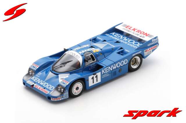 Spark (スパーク) 1/43 Porsche 956 No.11 6th 24H Le Mans 1984 A.Jones／V.Schuppan／J-P.Jarrier