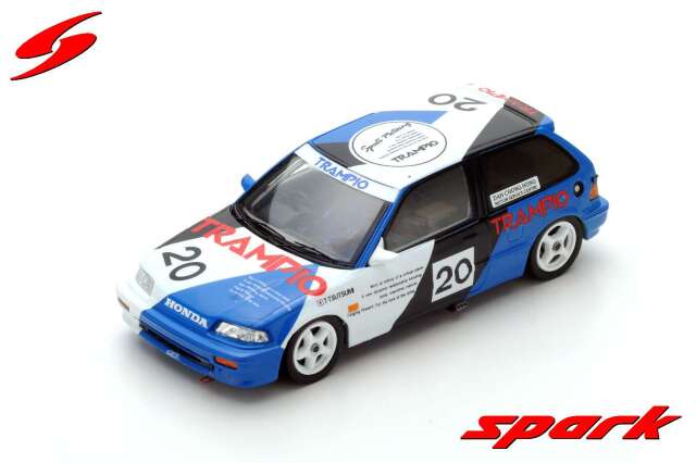 Spark (スパーク) 1/43 ホンダ シビック EF3 No.20 3rd Grp3 Macau Guia Race 1990 Tomohiko Tsutsumi