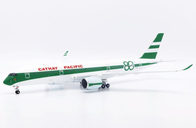 JC WINGS 1/200 (ダイキャスト製) A350-900XWB Cathay Pacific "80th Anniversary" B-LRJ