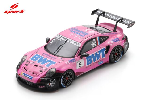 Spark(スパーク) 1/43 (レジン製) Porsche 911 GT3 Cup No.5 Porsche Carrera Cup Asia Champion 2025 Dylan Pereira