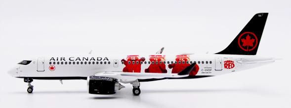 [予約]JC WINGS 1/400 (ダイキャスト製) A220-300 Air Canada "Turning Red" C-GVDP