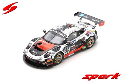 Spark (スパーク) 1/43 ポルシェ 911 GT3 R No.56 Dinamic Motorsport 24H Spa 2021 R.Dumas／A.Rizzoli／M.O.Pedersen