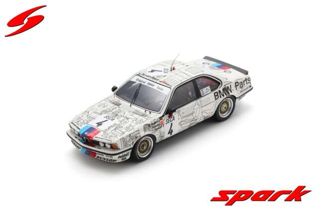 Spark (スパーク) 1/43 BMW 635 Csi No.4 24H Spa 1983 G. Berger - R. Ravaglia - M. Winkelhock