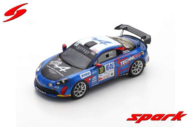 Spark (スパーク) 1/43 Alpine A110 RGT No.37 Rallye Mont-Blanc Morzine 2020 Emanuel Guigou／Alexandre Coria