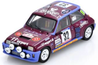 [予約]Spark(スパーク) 1/43 (レジン製) Renault 5 Turbo No.32 Tour de Corse 1984 D.Auriol／B.Occelli