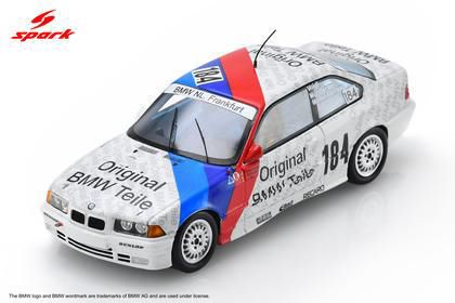 [予約]Spark(スパーク) 1/43 (レジン製) BMW 325i E36 No.184 33rd Nurburgring 24H 1992 T.Voigt／C.M?hlberger／D.M?ller-Sonntag