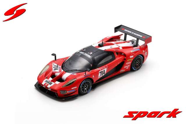 Spark (スパーク) 1/43 (レジン製) SCG 004c No.704 Glickenhaus Racing 24H Nurburgring 2021T.Mutsch／F.Fernandez Laser／F.Mailleux／R.Westbrook