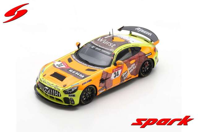 Spark (スパーク) 1/43 Mercedes-AMG GT4 No.34 Schnitzelalm Racing Winner SP 10 class 24H Nurburgring 2021M.Marchewicz／M.Bockmann