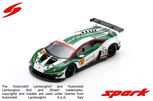 Spark (スパーク) 1/43 Bamboo Airways Lamborghini GT3 No.87 JLOC GT300 SUPER GT 2022 Kosuke Matsuura／Natsu Sakaguchi