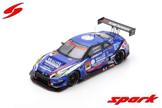 Spark (スパーク) 1/43 REALIZE NISSAN MECHANIC CHALLENGE GT-R No.56 KONDO RACING Series Champion GT300 class SUPER GT 2022 Kiyoto Fujinami／Joao Paulo de Oliveira