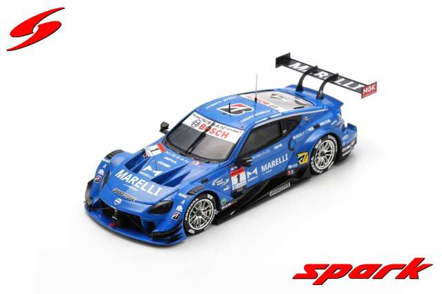 Spark (スパーク) 1/43 (レジン製) MARELLI IMPUL Z No.1 TEAM IMPUL GT500 SUPER GT 2023 - Kazuki Hiramine - Bertrand Baguette