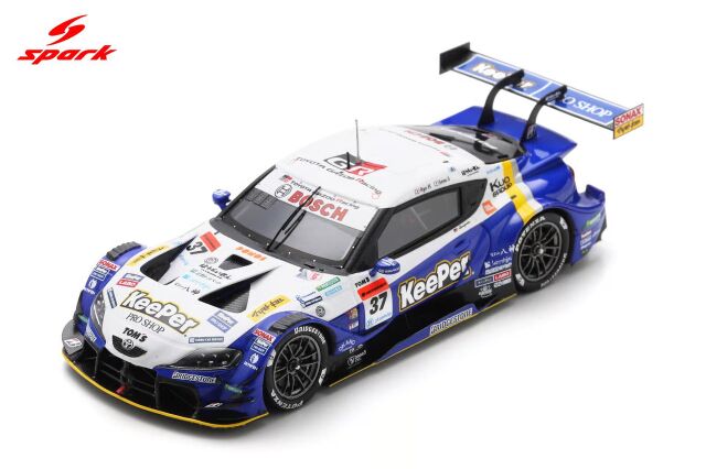 Spark(スパーク) 1/43 (レジン製) KeePer TOM'S GR Supra No.37 TGR TEAM KeePer TOM'S GT500 SUPER GT 2021 Ryo Hirakawa／Sacha Fenestraz