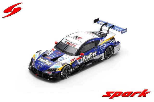 Spark(スパーク) 1/43 (レジン製) KeePer CERUMO GR Supra No.38 TGR TEAM KeePer CERUMO GT500 SUPER GT 2024 H.Ishiura／T.Oyu