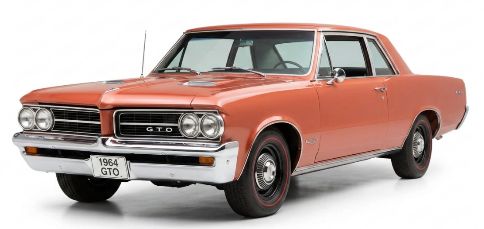 [予約]SunStar(サンスター) 1/18 (ダイキャスト製) ポンティアック GTO 1964 サンファイアレッドポリ