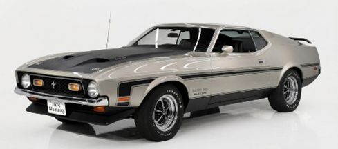 [予約]SunStar(サンスター) 1/18 (ダイキャスト製) フォード マスタング BOSS 351 1971 ライトピューターメタリック
