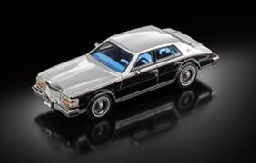 [予約]SunStar(サンスター) 1/64 (ダイキャスト製) キャデラック セヴィル 1980 セーブルブラック/シェフィールドファイアーミストグレイ