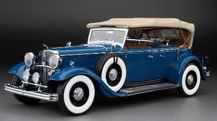[予約]SunStar(サンスター) 1/18 (ダイキャスト製) フォード リンカーン KB 1931 トップアップ ダイドブルー