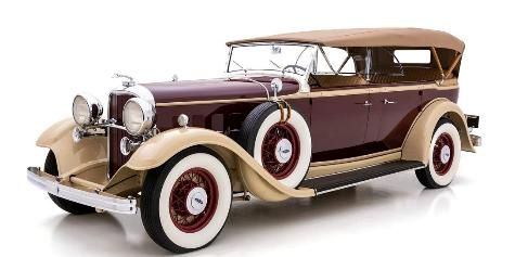 [予約]SunStar(サンスター) 1/18 (ダイキャスト製) フォード リンカーン KB 1932 トップアップ アスコットマルーン