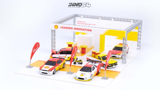 イノモデル　パンデムR32 2台セット イノモデル香港限定パンデム日産スカイラインGTーRのクローム