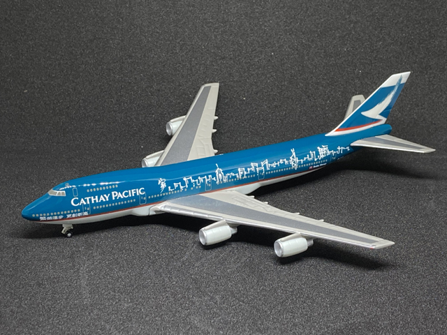 【SALE】hogan wings 1/500 747-200 キャセイパシィフィック航空(旧塗装) Spirit of Hong Kong B-HIB