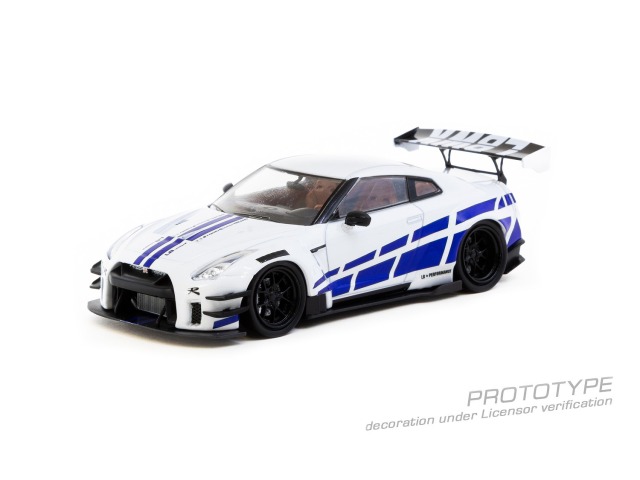 Tarmac(ターマック) 1/43 (ダイキャスト製) LB-WORKS NISSAN GT-R R35 type 2 White