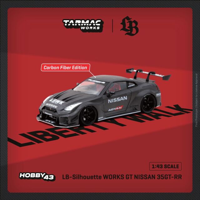 ターマックワークス 1/43 シルエットワークス GT ニッサン 35GT-RR Tarmac Works 1:43 LB-Silhouette WORKS GT NISSAN 35GT-RR JPS