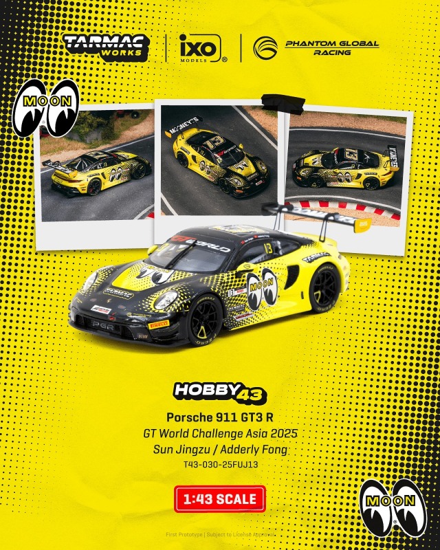 Tarmac(ターマック) 1/43 (ダイキャスト製) Porsche 911 GT3 R GT