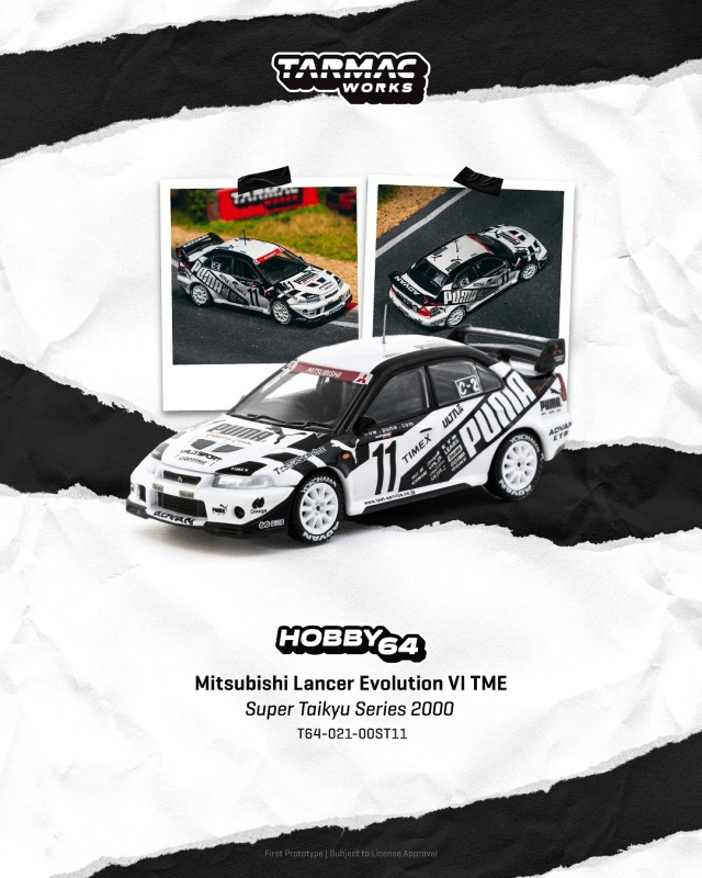 Tarmac(ターマック) 1/64 (ダイキャスト製) Mitsubishi Lancer